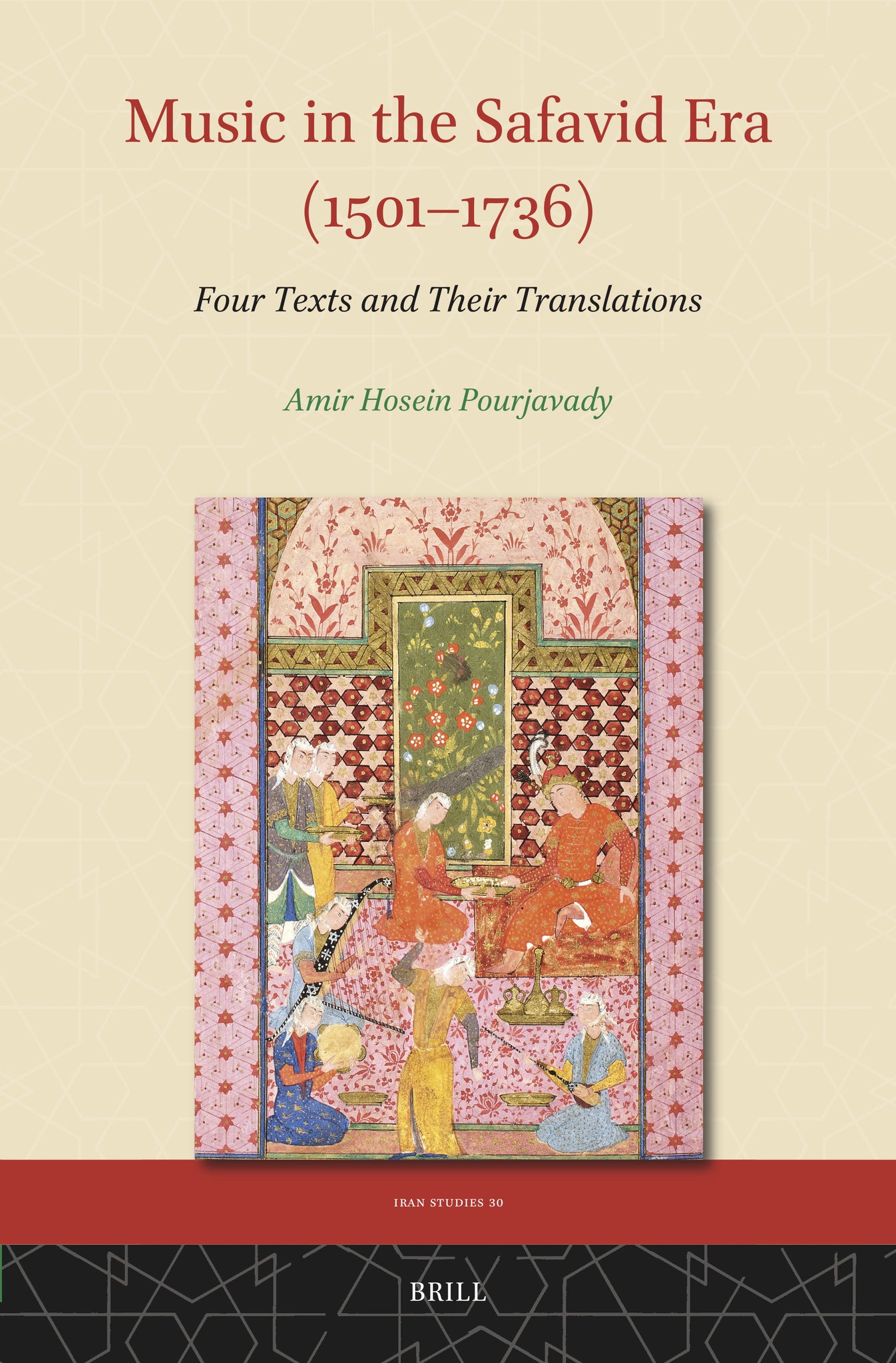 Cover image for Music in the Safavid Era (1501-1736) ISBN 9789004760608